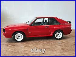 118 NOREV Audi Sport Quattro short red rouge Limited Edition 500 pieces NEW