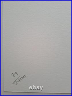 1980s Andy Warhol Signed Limited Edition Lithograph Banana