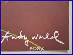 1980s Andy Warhol Signed Limited Edition Lithograph John Lennon (The Beatles)