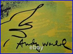 1980s Andy Warhol Signed Limited Edition Lithograph Mao Zedong