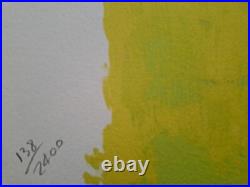 1980s Andy Warhol Signed Limited Edition Lithograph Mao Zedong