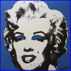 1980s Andy Warhol Signed Limited Edition Lithograph Marilyn Monroe