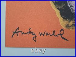 1980s Andy Warhol Signed Limited Edition Lithograph Marilyn Monroe