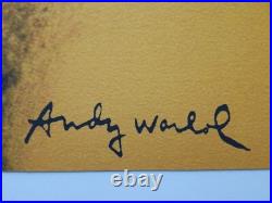 1980s Andy Warhol Signed Limited Edition Lithograph Querelle