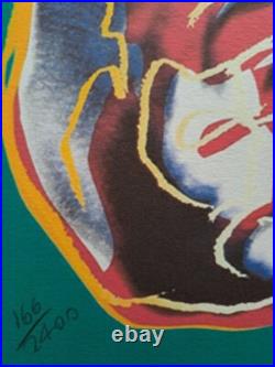 1980s Andy Warhol Signed Limited Edition Lithograph Zebra