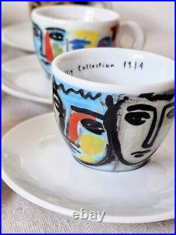1994 IPA Illy Collection Limited Edition Rare Complete Set Espresso Cups