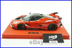 1/18 Bbr Ferrari Fxxk Enzo Red/carbon Deluxe Red Leather Le10 Piece Mr #01/10
