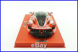 1/18 Bbr Ferrari Fxxk Enzo Red/carbon Deluxe Red Leather Le10 Piece Mr #01/10
