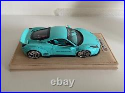 1.18 Liberty Walk Ferrari 458 Tiffany Blue Limited Edition #05 of 50 pieces