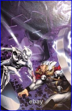 2011 Marvel Wall Art- Limited Edition Of 99/ Giclee On Canvas With COA 3 Pieces