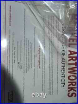 2011 Marvel Wall Art- Limited Edition Of 99/ Giclee On Canvas With COA 3 Pieces