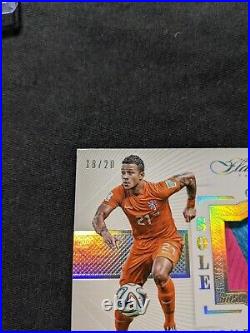 2015-16 Panini Flawless Sole of The Game #SG-MD Memphis Depay RC Rookie /20