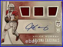 2019 Kyler Murray RC Rookie Patch Auto Panini Chronicles /49 RARE Mint