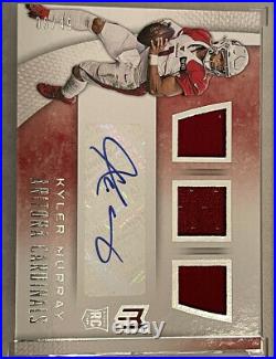 2019 Kyler Murray RC Rookie Patch Auto Panini Chronicles /49 RARE Mint