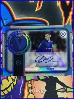 2019 Topps Museum Collection Mason Mount Chelsea Patch Auto /75 RC Rookie RPA