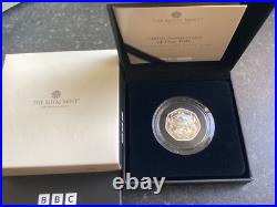 2022 limited Edition, 100th Anniversary of our BBC, SilverProof 50p piece