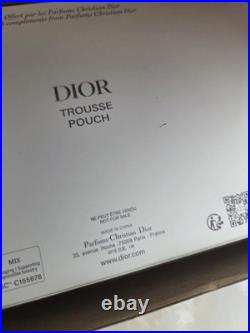2 Piece Set-Dior Mesh Tote and Make up Bag Butterfly Print Limited Edition
