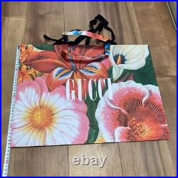 7-piece of GUCCI Authentic Limited edition Multicolor Paper Shopping Tote Bags
