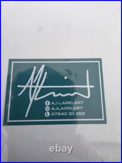 AJ Laird Limited Edition Belfast Print A2 Hand Finished 6/50 Brand New