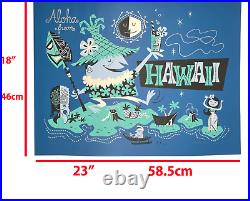 ALOHA FROM HAWAII DEREK YANIGER ULTRA RARE ARTIST PROOF- LTD EDITION Of 14