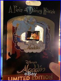 A Piece Of Disney Movies Aladdin Pin Jasmine Rajah Limited Edition