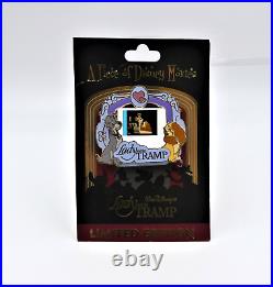 A Piece of Disney Movies Pin Walt Disney's Lady and the Tramp Limited Edition