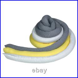 A-Sorb General Purpose Absorbent Spill Socks 8cm x 1.2m 20 pcs Strong Wicking