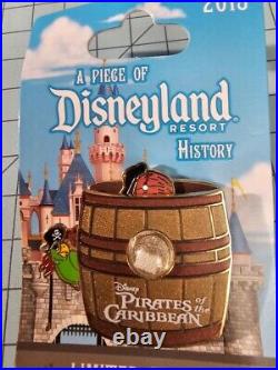 A piece of Disneyland history Pirates Jack Sparrow barrel 2015 Limited Edition