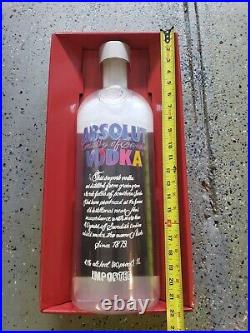 Absolut Vodka Andy Warhol Limited Edition 2014 Plastic Display Piece