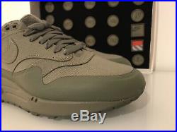 Air max 1 Patch Khaki Green Size 7.5Uk QS DS Limited Edition Velcro Pack