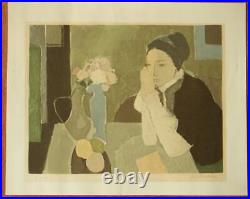 Aldo Salvadori pencil signed original limited edition Italian screenprint 1984