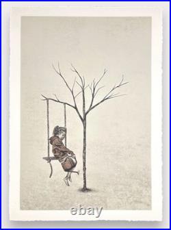 Andrew Scott Waiting P. II Stamped Authentic Ltd Edition Art MINT CONDITION