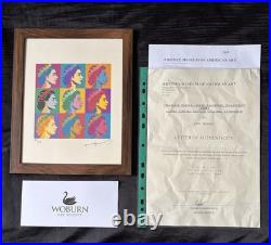 Andy Warhol (1928-1987) Hand Signed Original Limited Edition Print with COA