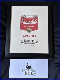 Andy Warhol (1928-1987) Hand Signed Original Limited Edition Print with COA