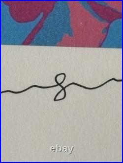 Andy Warhol (1928-1987) Hand Signed Original Limited Edition Print with COA