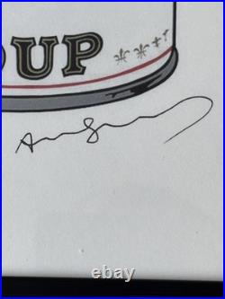 Andy Warhol (1928-1987) Hand Signed Original Limited Edition Print with COA