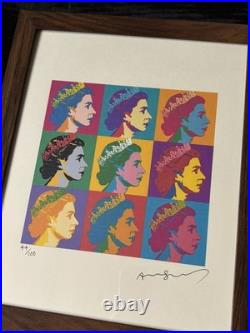 Andy Warhol (1928-1987) Hand Signed Original Limited Edition Print with COA