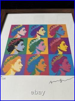 Andy Warhol (1928-1987) Hand Signed Original Limited Edition Print with COA