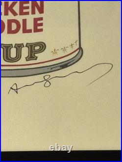 Andy Warhol (1928-1987) Hand Signed Original Limited Edition Print with COA