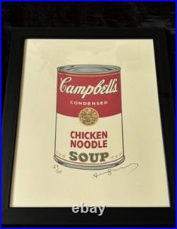 Andy Warhol (1928-1987) Hand Signed Original Limited Edition Print with COA