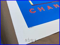 Andy Warhol Chanel Nº5 Blue/Green, 1985 Pl. Signed Hand-Number Ltd Ed 22 X 30 in