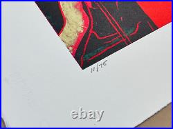 Andy Warhol DaVinci The Annunciation 323 1984 Hand-Number Ltd Ed Print 26 X 19