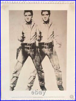 Andy Warhol Double Elvis 1963 Limited Edition Lithograph Reproduction Print