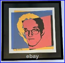 Andy Warhol-Lithograph-keith Haring Limited Edition Framed