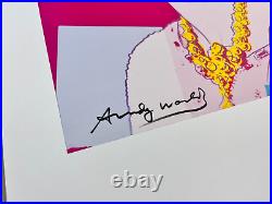 Andy Warhol Pink Elizabeth 1985 Pl. Sign Ltd Ed Print 19 X 26 in. One of 50