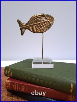 Anna Andreadi Signed Limited Edition Bronze Fish Sculpture 10/50