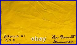 Apollo 11 Actual Piece Of Flown Kapton Foil Module, Ltd Edition FDC Presentation