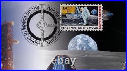 Apollo 11 Actual Piece Of Flown Kapton Foil Module, Ltd Edition FDC Presentation