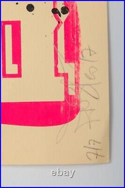 Art Print RNST Moi J'aime La Bagarre #Inercadrable Limited Edition of 7 Mint