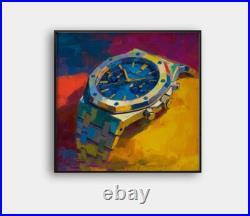 Audemars Piguet Giclée? Museum Art Print 24x24 1/25 Signed + COA? A79